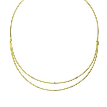 Necklace 18ct gold with Diamonds