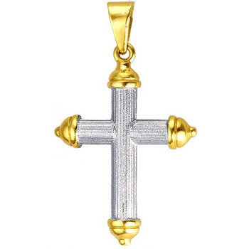 Cross 18ct Gold and White gold
