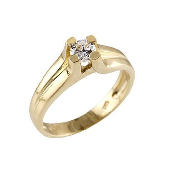 Ring 14ct Yellow gold with