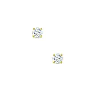 Earrings 18ct Gold with Diamonds