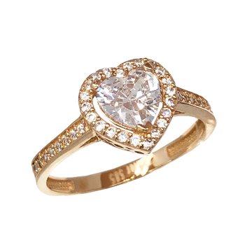 Μονόπετρο δαχτυλίδι SAVVIDIS από ροζ χρυσό 14Κ με ζιργκόν (No 54)