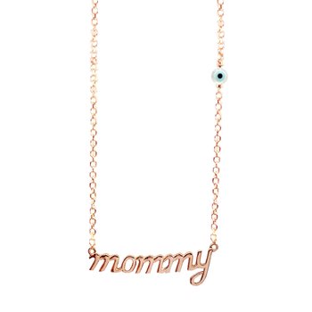 Necklace mommy 14K Rose Gold SAVVIDIS