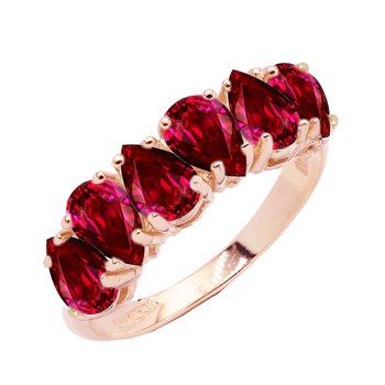 Δαχτυλίδι SOLEDOR από ροζ χρυσό 14Κ με ζιργκόν (No 53)