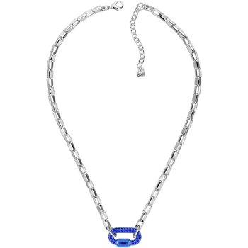 DKNY Lg Crystal Carabiner Necklace