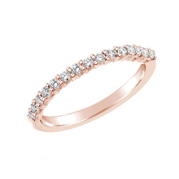 Δαχτυλίδι SAVVIDIS από ροζ χρυσό 18K σειρέ με διαμάντια (No 52)