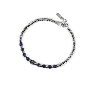 U.S.POLO Felix Stainless Steel Bracelet with Beads