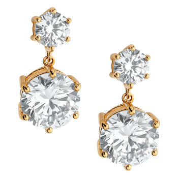 VOGUE Starling Silver 925 Earrings with Zircon