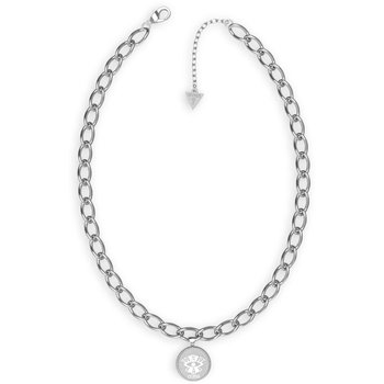GUESS Talismania Stainless Steel Necklace with Zircons