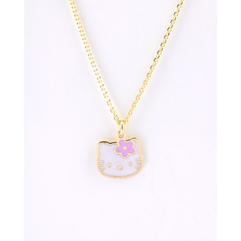 Gold plated Silver Necklace with Hello Kitty by Ino&Ibo
