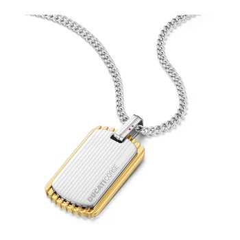 DUCATI CORSE Duo Stainless Steel Necklace