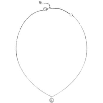 GUESS 4G Crush Stainless Steel Necklace with Zircons