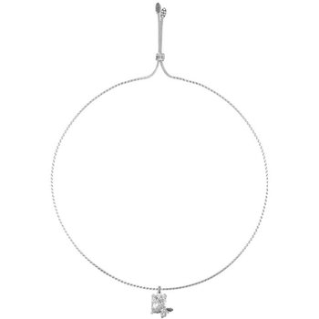 GUESS Chrysalis Stainless Steel Necklace with Zircons