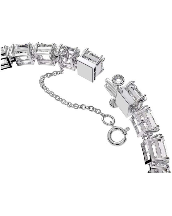 SWAROVSKI White Millenia bracelet Square cut (Small)