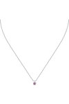 LA PETITE STORY Silver Collection Sterling Silver Necklace with Zircons