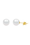 SAVVIDIS Earrings 14ct Gold with 6.0 - 6.5 mm Akoya Pearls