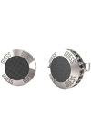 GUESS Racer Tag Stainless Steel Men's Earrings