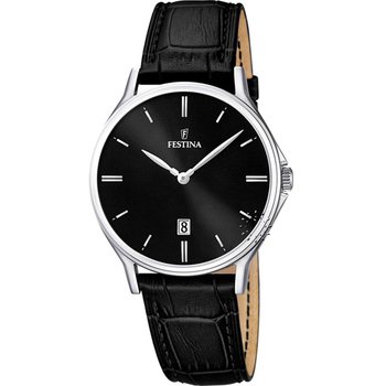 FESTINA Black Dial Black