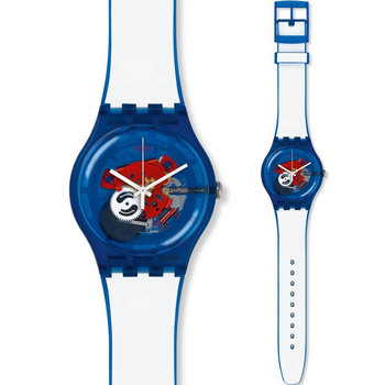 SWATCH Blue Clownfish White