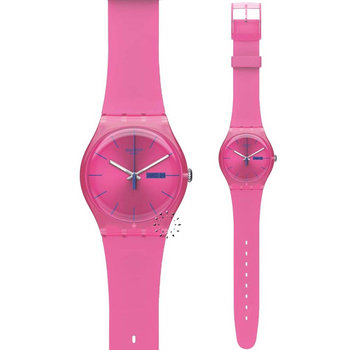 SWATCH Pink Rebel Pink Rubber