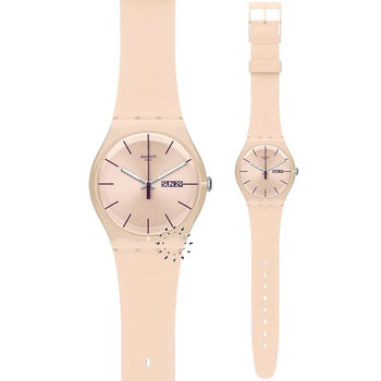 SWATCH Rose Rebel Rose Rubber