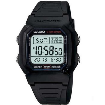 CASIO Collection Black Rubber