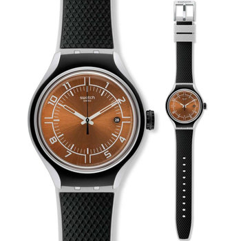 SWATCH Irony Go Jog Black