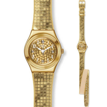 SWATCH Dance Floor Gold