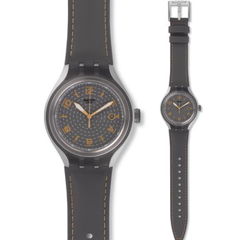 SWATCH Go Smokey Mens Grey