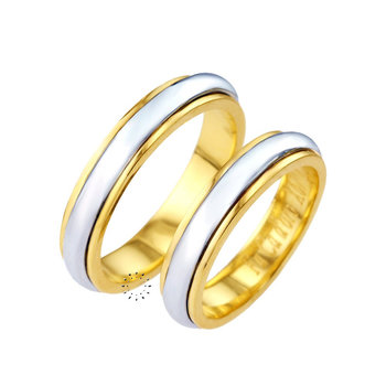 Wedding rings from 14ct Gold  by FaCaDoro