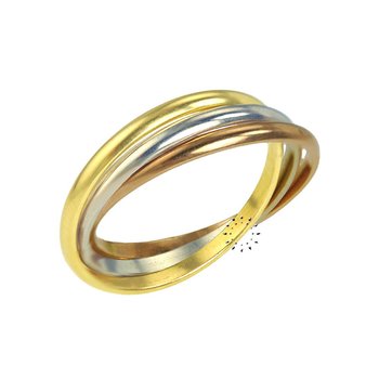 Wedding ring 14ct Gold Pink