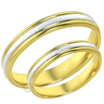 Wedding rings in 14ct Gold