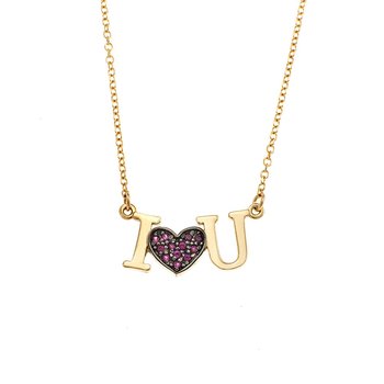 Pendant The Love Collection 14ct Gold