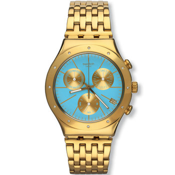 SWATCH Metallix Turchesa Gold