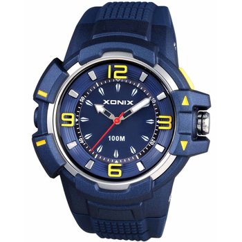 XONIX Sport Blue Rubber Strap