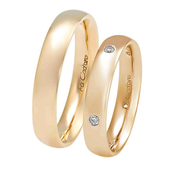 Wedding rings 18ct Gold With