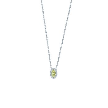 Necklace 18ct Whitegold with Diamonds