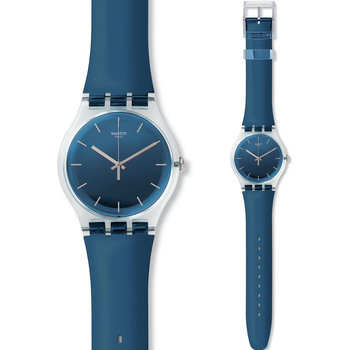 SWATCH Encrier Blue Rubber