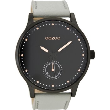 OOZOO Timepieces Grey Leather