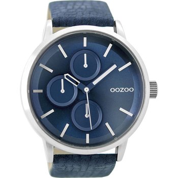 OOZOO Timepieces Blue Leather