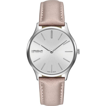 HANOWA Pure Pink Leather Strap