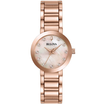 BULOVA Diamonds Rose Gold