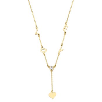 Necklace The Love Collection 14K Gold by SAVVIDIS