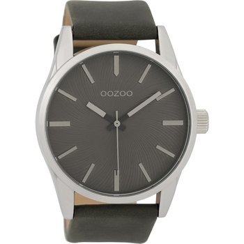 OOZOO Timepieces Grey Leather