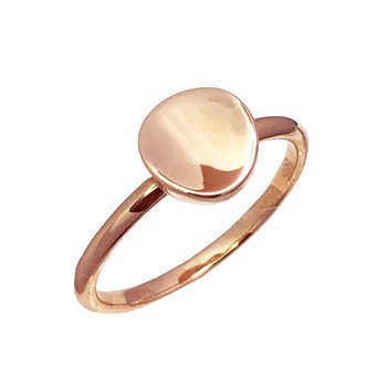 Δαχτυλίδι SAVVIDIS από ροζ χρυσό 14Κ (No 56)