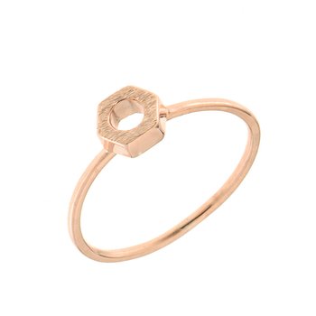 Ring 14ct Rose Gold by FaCaDoro (No 52)