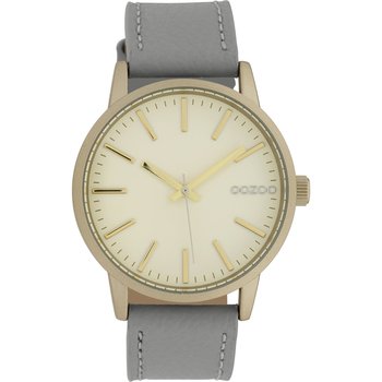 OOZOO Timepieces Grey Leather