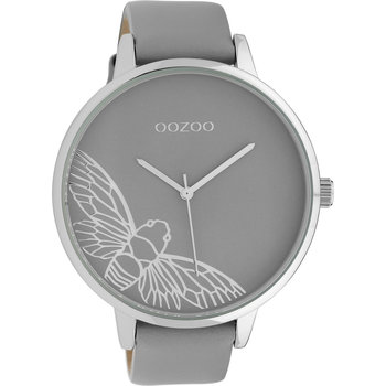 OOZOO Timepieces Grey Leather