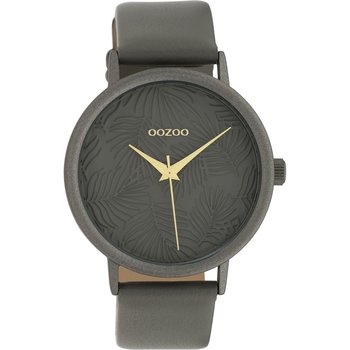 OOZOO Timepieces Grey Leather