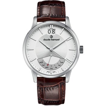 CLAUDE BERNARD Brown Leather