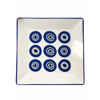 LIANA VOURAKIS decorative plate made of porcelain